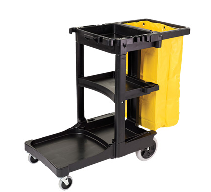 Carro porta útiles de aseo