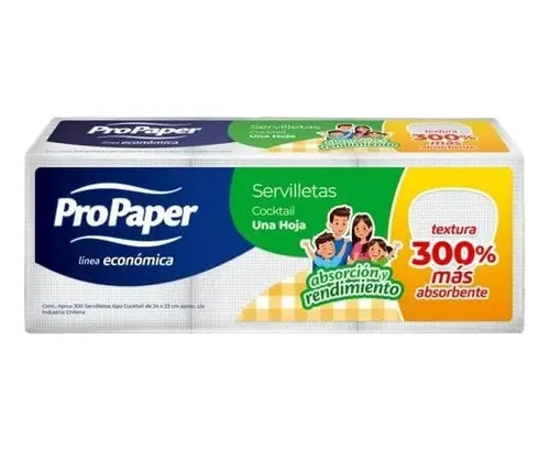 SERVILLETA COCTAIL PROPAPPER 300 UN
