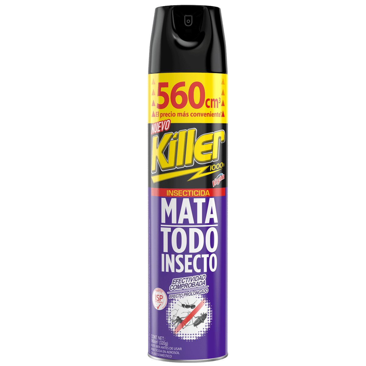 Insecticida Killer Mata Todo Grande 560Cc
