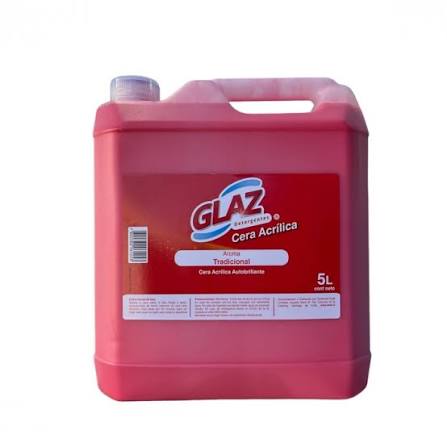 Cera Acrilica Autobrillo Roja Glz 5 Lt