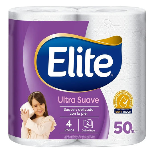 Papel Higienico Elite H/D 4X50Mt
