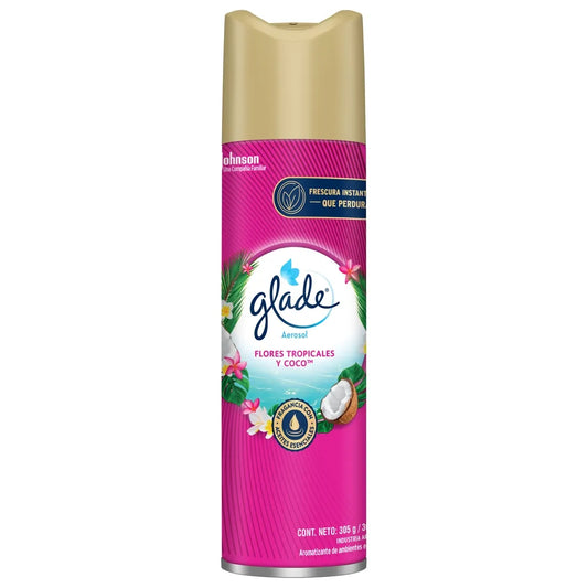 Desodorante Ambiental Glade Flores Tropicales Coco 360Ml