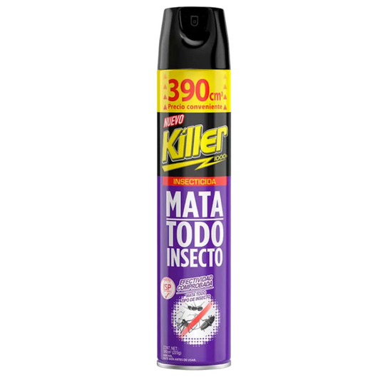 INSECTICIDA KILLER MATA TODO 390CC