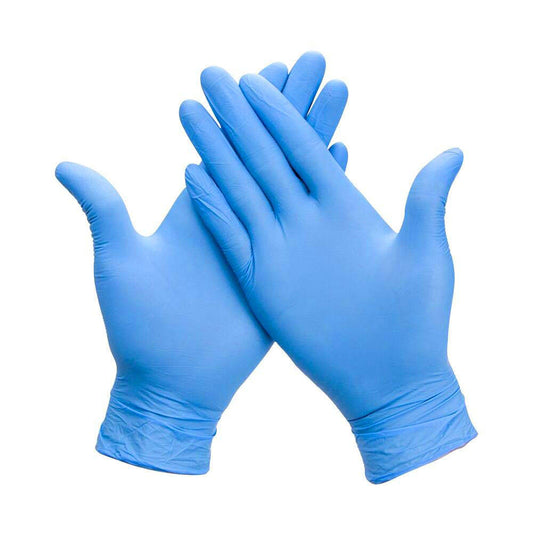 Caja Guante Nitrilo Examinacion Azul / Talla L