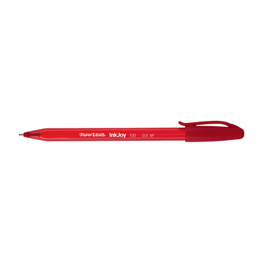 Lapiz Pasta Kilometrico Inkjoy 100 Rojo 1.0M