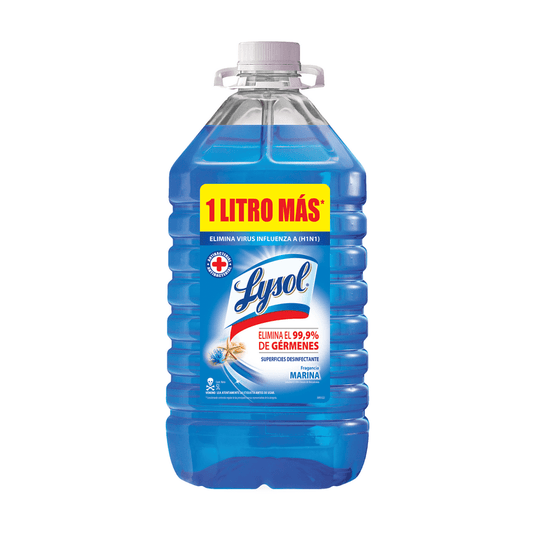 Limpiador Desinfectante Lysol Marina 5Lt