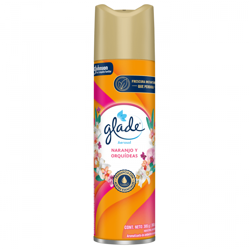 Desodorante Ambiental Glade Naranjo Orquidea 360Ml