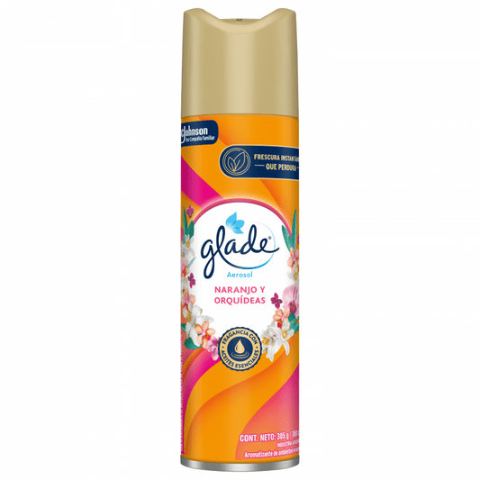 Desodorante Ambiental Glade Naranjo Orquidea 360Ml