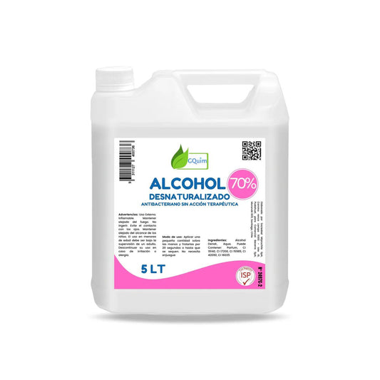 ALCOHO DESNATURALIZADO AL 70% 5LT