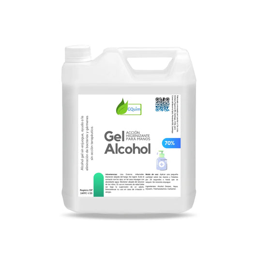 Alcohol Gel Con Registro Isp 5Lt