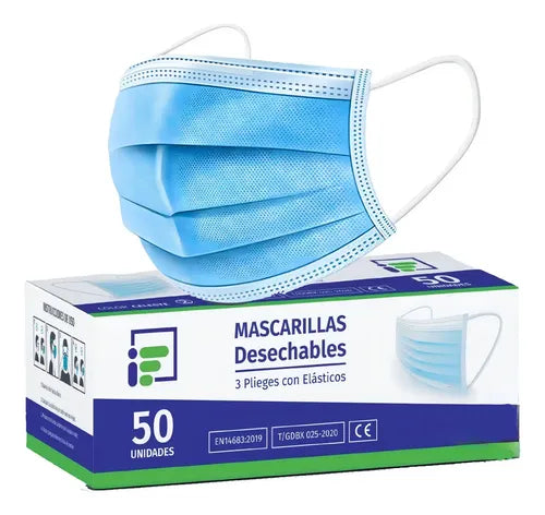 Mascarilla Desechable 50 Uni