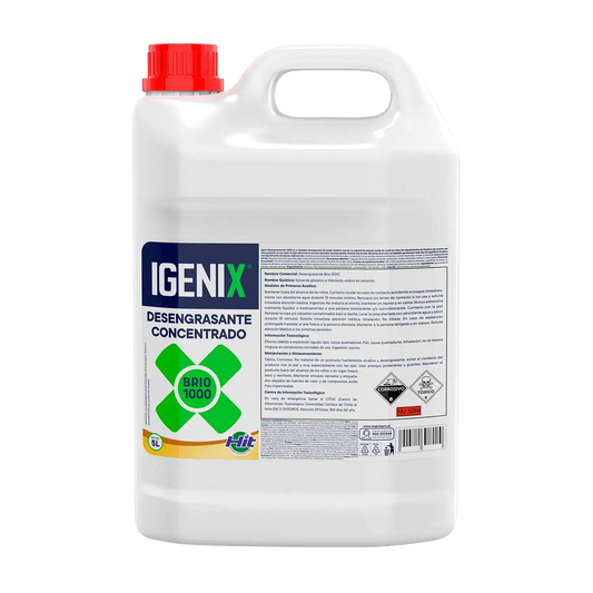 DESENGRASANTE CONCENTRADO BRIO 1000 VIRGINIA 5LT