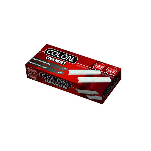 Corteches 25 Hojas 26/6 Caja 5000Uni