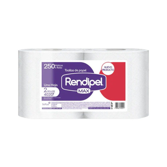 Toalla Papel Industrial Rendipel 2X250Mt