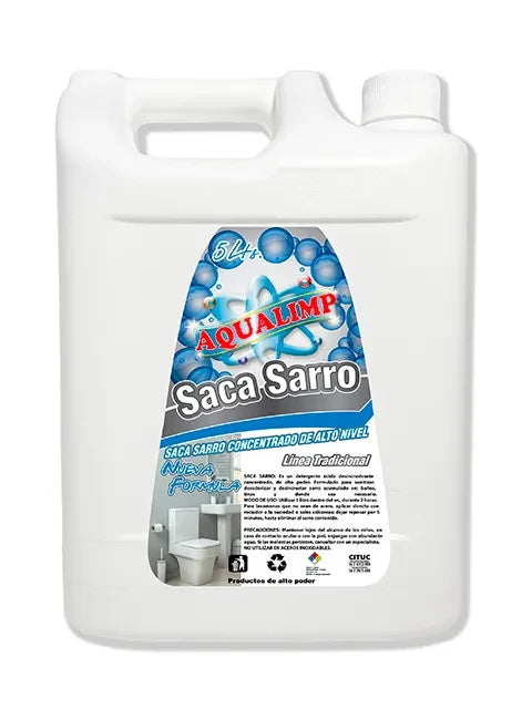 Limpiador Desincrustante Saca Sarro Aq 5Lt
