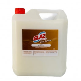 Cera Acrilica Autobrillo Incolora Glz 5 Lt