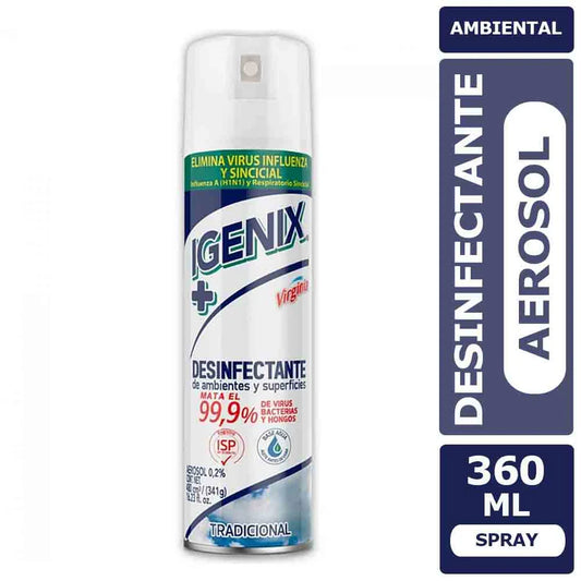DESODORANTE Y DESINFECTANTE AMBIENTAL IGENIX 360CC