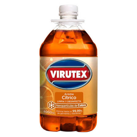 Limpia Piso Desinfectante Virutex Citrico 5Lt