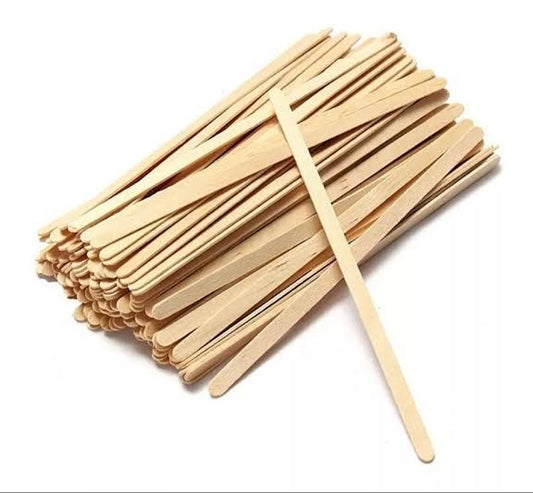 Palito Revolvedor De Madera Ecológico 100Uni