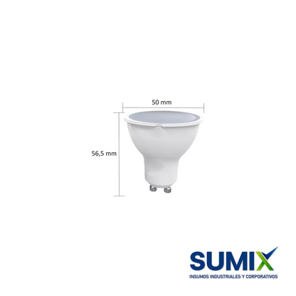 AMPOLLETA LED GU10 7W LUZ FRIA